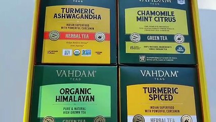 VAHDAM, Assorted Herbal Tea Variety Pack
