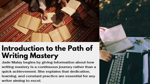 Jade Malay Guides Writers to Achieve Mastery in Their Craft