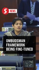 Ombudsman framework being fine-tuned for presentation to Cabinet, says Azalina