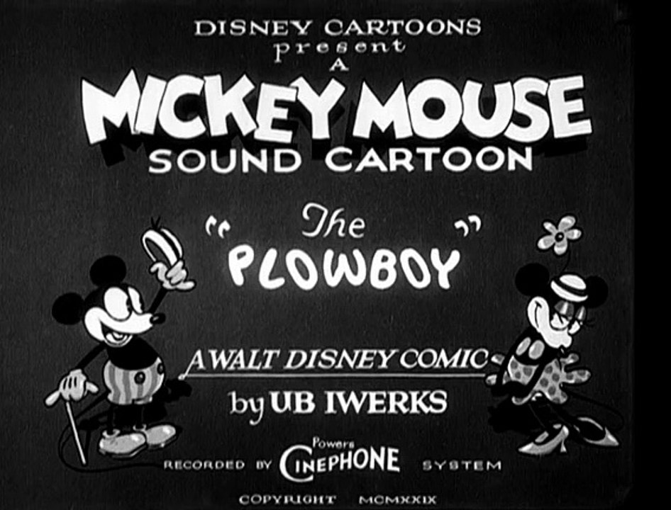 The Plowboy (1929) | Classic Ub Iwerks Cartoon | Public Domain Animation