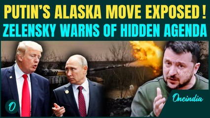 Zelensky Warns Trump of Putin’s REAL Intentions Behind Alaska Meet; Says Putin Not Ready for Peace