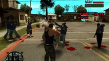 Left 4 Theft: GTA San Andreas mod | Survival | Mission Gameplay | Released 2012 | Grove Street - Video 2