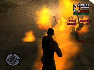Left 4 Theft: GTA San Andreas mod | Survival | Mission Gameplay | Released 2012 | Mount Chilliad - Video 2