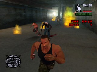 Left 4 Theft: GTA San Andreas mod | Survival | Mission Gameplay | Released 2012 | Tunnel - Video 2