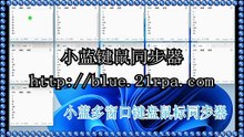 PC窗口同步器,小蓝键盘鼠标同步器,虚拟机同步操作,游戏多窗口键盘鼠标同步器.
