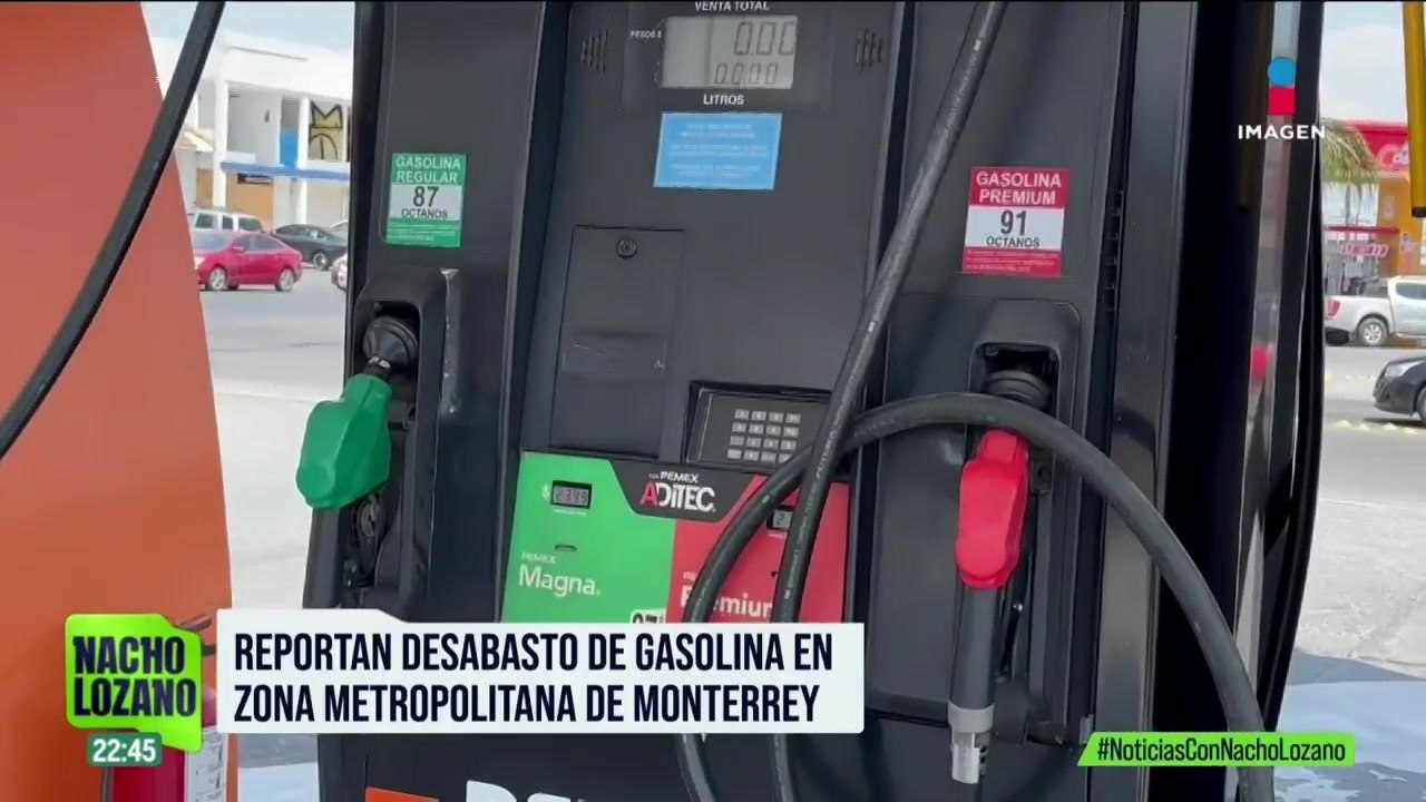 ¡No hay gasolina! Habitantes de Monterrey reportan desabasto