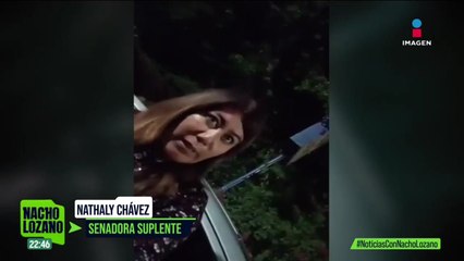 “Lady fuero” | Senadora suplente argumentó tener fuero para evitar el alcoholímetro