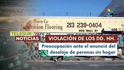 Pdte. Trump anunció desalojo de personas sin hogar en Washington D. C. y Amenaza con Encarcelamiento