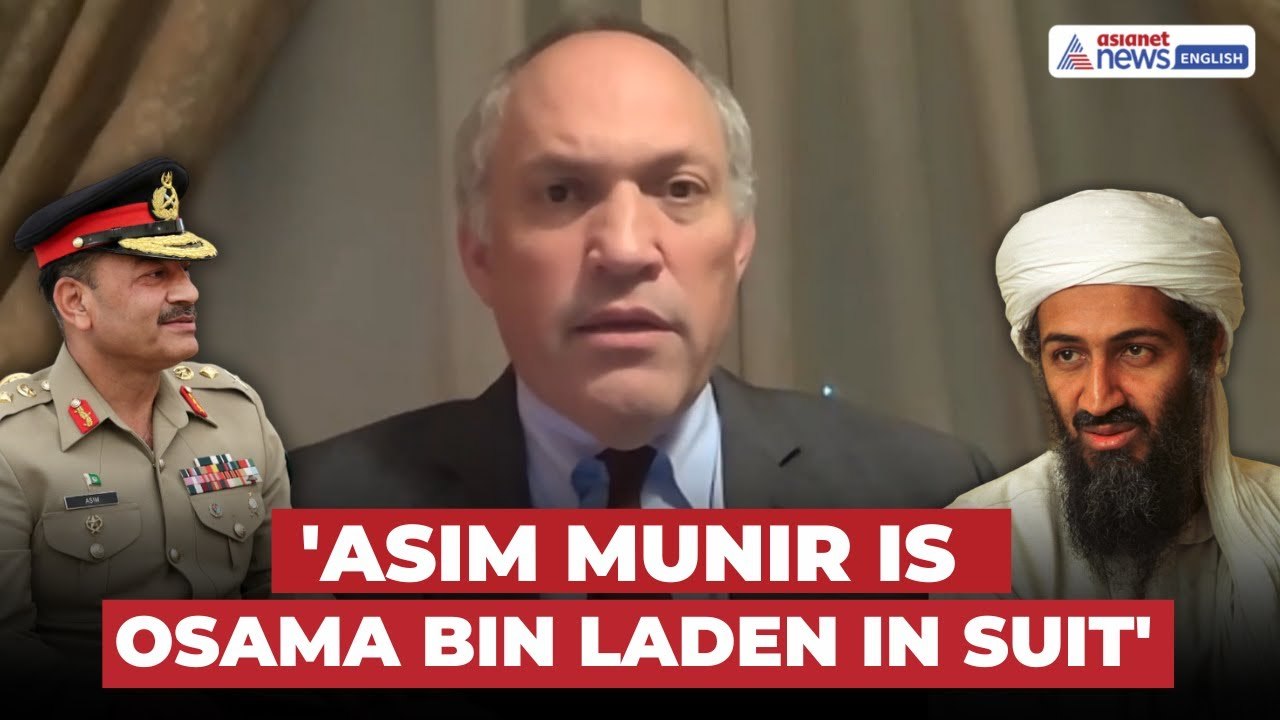 'Asim Munir Is Osama Bin Laden In Suit': Ex-Pentagon Official SLAMS Pakistan's Nuclear Threat
