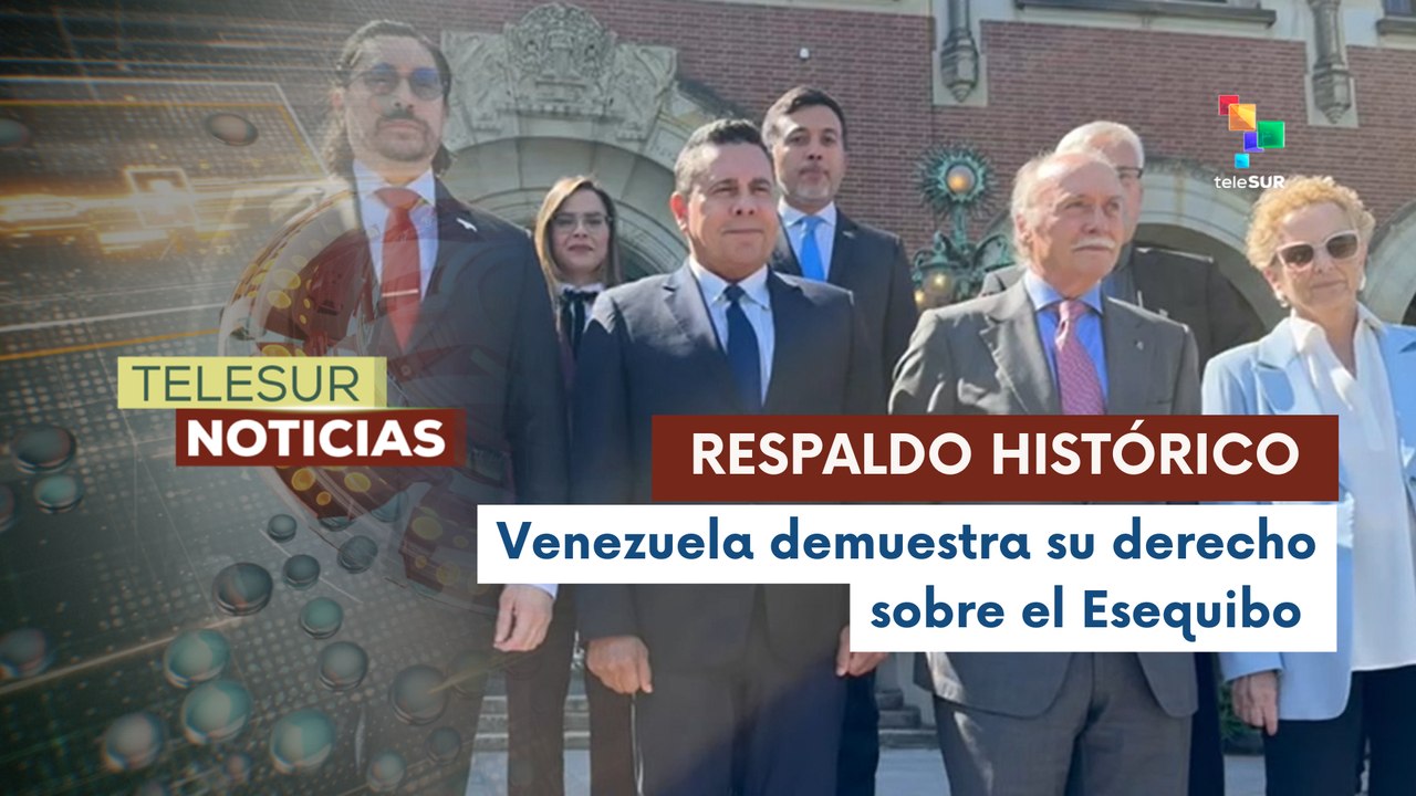 Vicepdta. Rodríguez  presenta pruebas históricas de la soberanía venezolana de la Guayana Esequiba ante La Haya