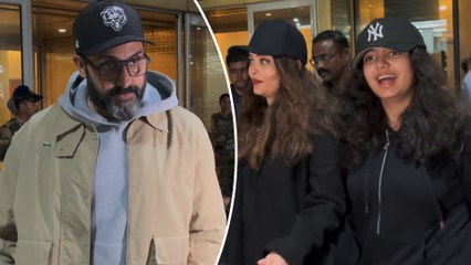 Rare Family Moment Of Abhishek, Aishwarya & Aaradhya Bachchan | VIRAL VIDEO