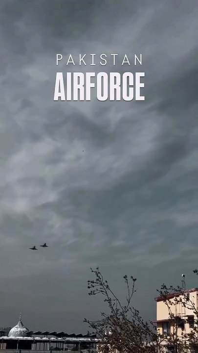 Pakistan Air Force Flypast Rehearsal for Independence Day 2025 in Islamabad 14th August Celebrations