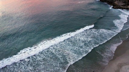 dusk at llandudno beach