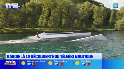 Savoie : à la découverte du téléski nautique