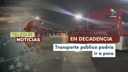 Posible paralización del transporte público en Santiago de Chile por conflicto laboral con RBU