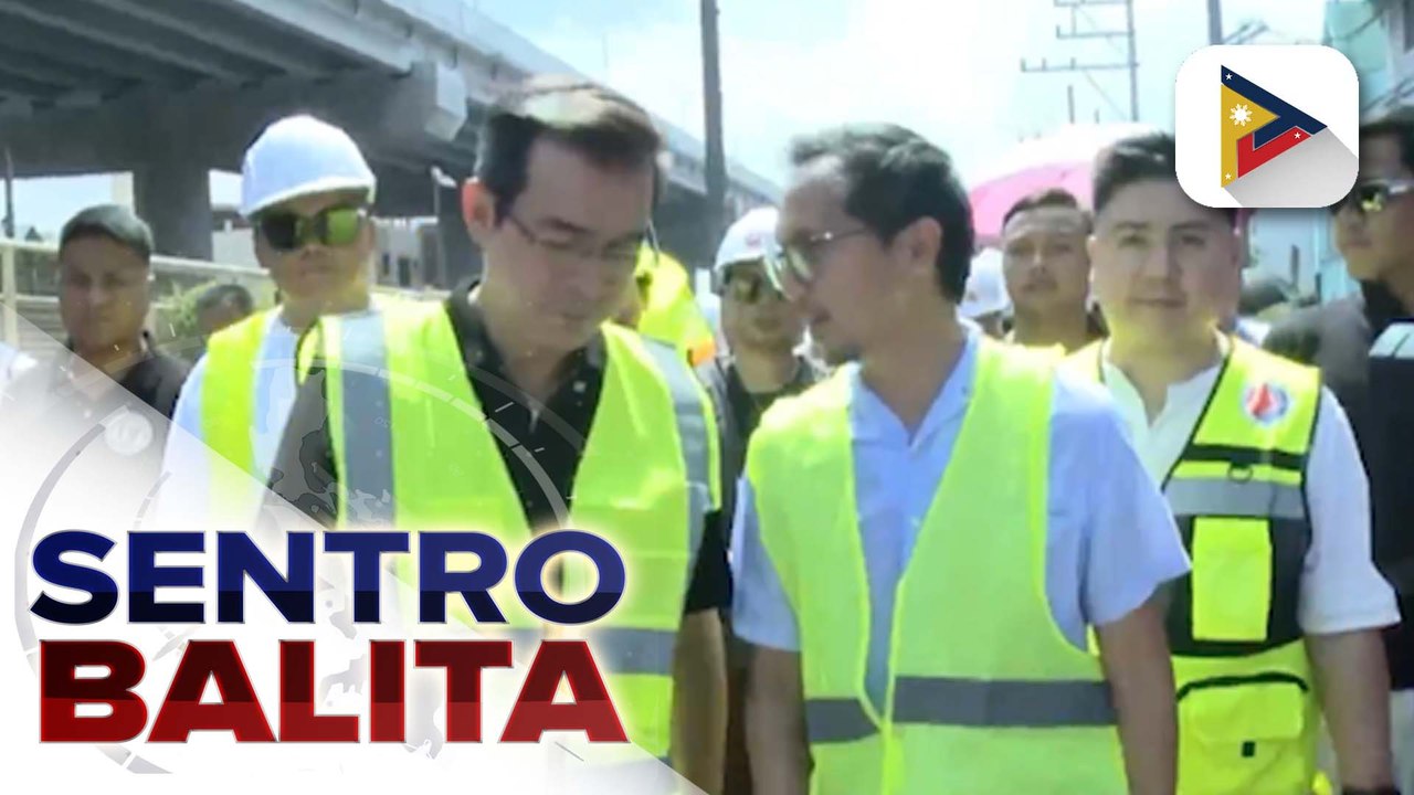 DOTr Sec. Dizon, ininspeksyon ang segment ng NSCR sa kahabaan ng Old Antipolo St. sa Maynila; clearing operations, isinagawa din | ulat ni Bien Manalo