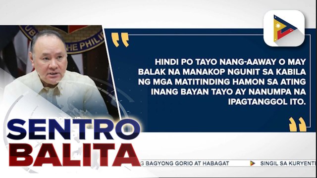 DND Sec. Teodoro, nanindigan sa patuloy na pagprotekta sa ating karapatan sa West Phl Sea nang hindi nagsisimula ng tensyon o gulo