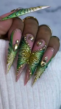 Top 10 Luxury Nail Art Designs 💅 | Viral & Trendy Nail Ideas 2025 | Glamorous Nail Inspiration