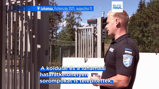 Egy részeg lett motoros már tesztelte is az új védvonalat az észt-orosz határon