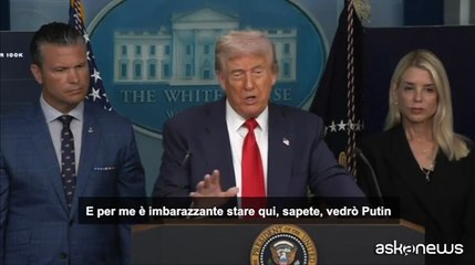 Il lapsus di Trump: "Venerdì vado in Russia..."