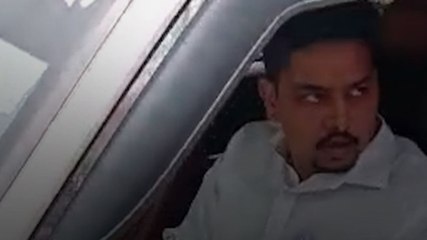 सिपाही से भिड़ा BJP नेता का बेटा, Video