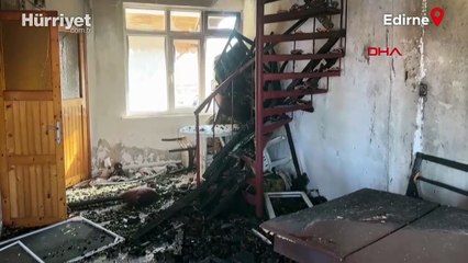 Edirne'deki orman yangını 16 saatte kontrol altına alındı