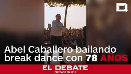 Abel Caballero sorprende bailando break dance a sus 78 años y se hace viral