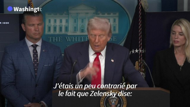 Guerre en Ukraine : Trump contrarié par le refus de Zelensky de céder du territoire à la Russie