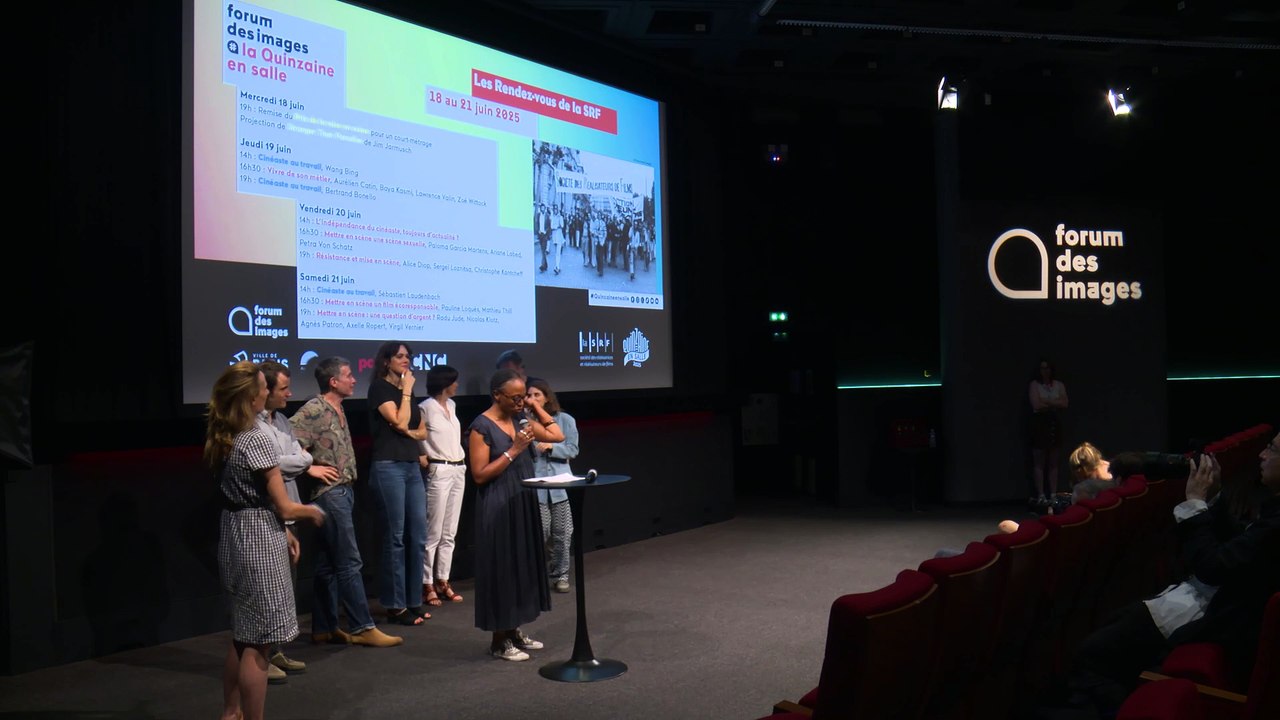 Ouverture et remise de prix de la SRF - La Quinzaine en salle 2025