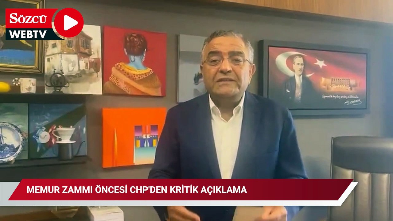 Memur zammı öncesi CHP'den kritik açıklama