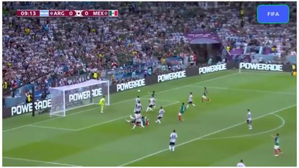 Messi magical sets up wins Argentina Vs Mexico FIFA World Cup