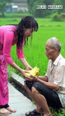 Kindness in the Rain  Heartwarming Village Moment