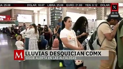 Lluvias intensas y granizo inundan alcaldías de CdMx causando pérdidas millonarias