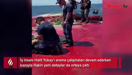 İş insanını arama çalışmalarına fırtına engeli