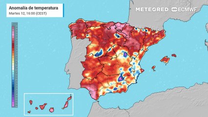 Mañana las temperaturas bajarán en España