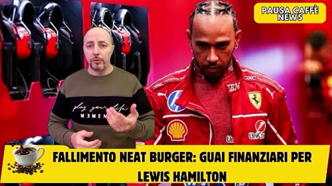 Fallimento Neat Burger guai finanziari per Lewis Hamilton