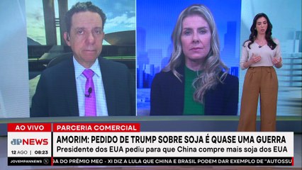 Celso Amorim: Demanda de Trump à China por soja é quase uma guerra