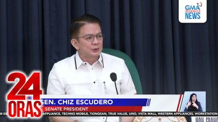 SP Escudero, umalma sa pag-report na campaign donor niya ang opisyal ng isang flood control contractor | 24 Oras