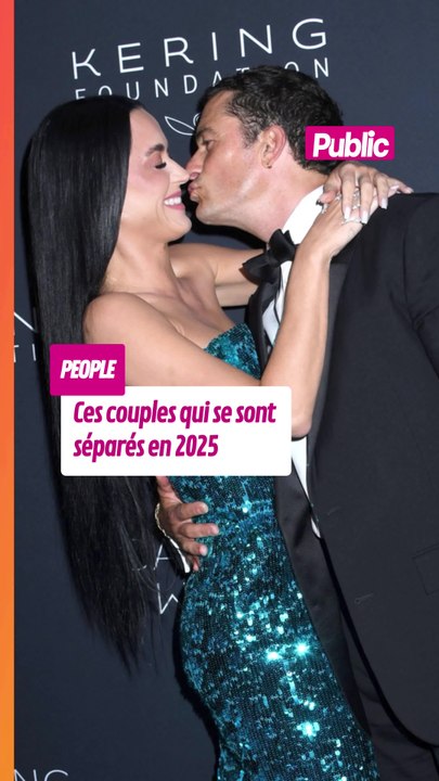 Ces couples de stars qui se sont séparés en 2025