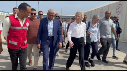 Delegazioni di Onu e Ue in visita al confine tra Egitto e Gaza