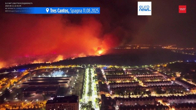 Incendio vicino Madrid: un morto e centinaia di evacuati, estate tra le peggiori in Spagna per roghi