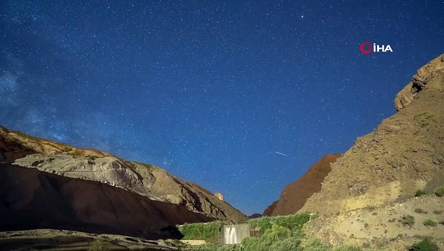 Erzincan'da Görüntülendi: Perseid Meteor Yağmuru