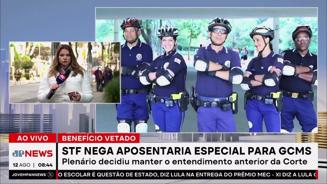 STF nega direito de aposentadoria especial a guardas municipais