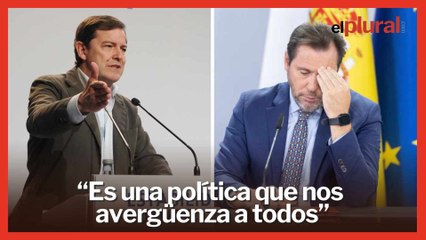 Mañueco acusa a Puente de frivolizar con el sufrimiento de los incendios