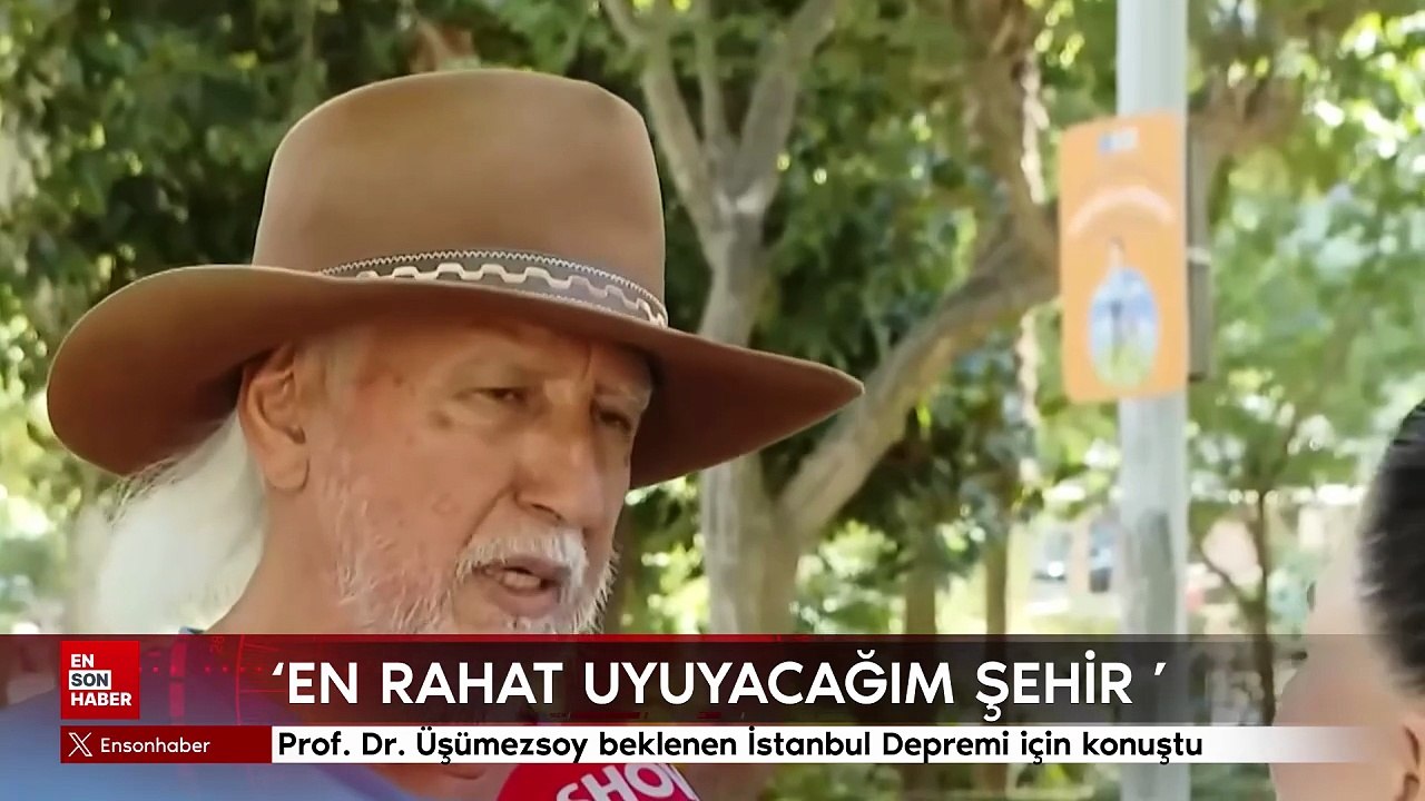 Şener Üşümezsoy: En rahat uyuyacağım şehir İstanbul