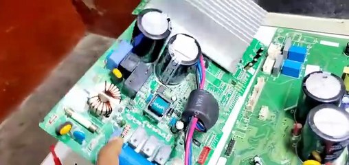 #278 DC inverter AC PCB AC voltage side