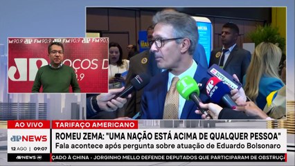 Zema: “Uma nação está acima de qualquer pessoa”