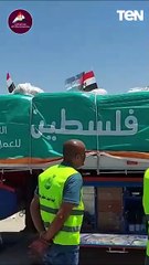 "من أمام معبر رفح.. الرئيس التنفيذي لمؤسسة مصر الخير يكشف لمركز المعلومات ودعم اتخاذ القرار عن حجم المساعدات المصرية لدعم غزة، مؤكداً أن مصر دائماً سند للشعب الفلسطيني"