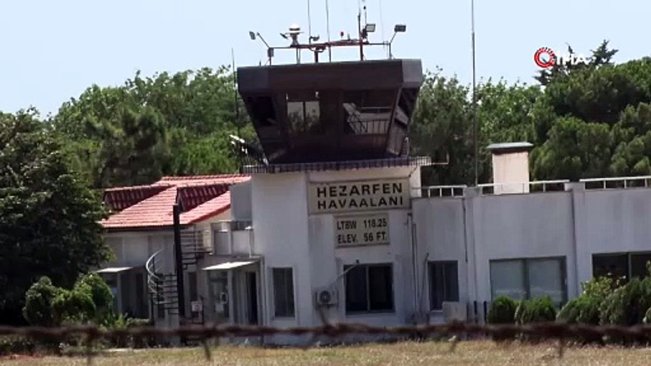Arıza yapan uçak Hezarfen Havalimanı’na iniş yaptı
