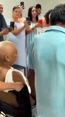 VÍDEO: Paciente com lesão no cérebro realiza casamento emocionante em hospital